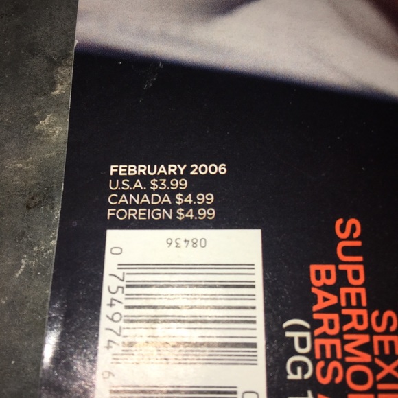 HEATH LEDGER GQ 2006 Magazine Cover - Picture 2 of 3